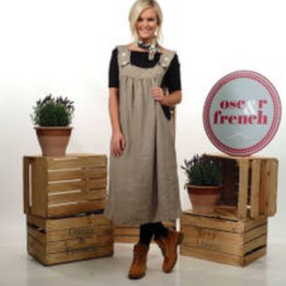 Linen Loose Dress Etsy